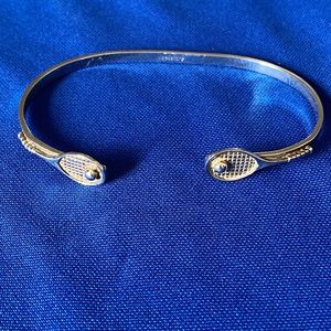 Leonore Doskow I Sterling Tennis Rackets Bracelet